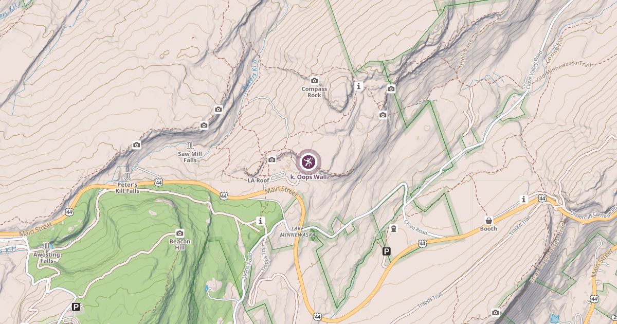 Map preview of k. Oops Wall