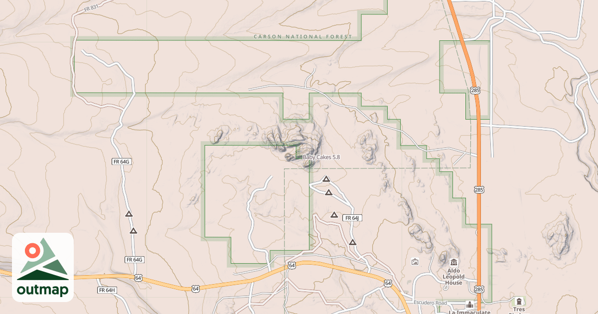 Map of Baby Cakes