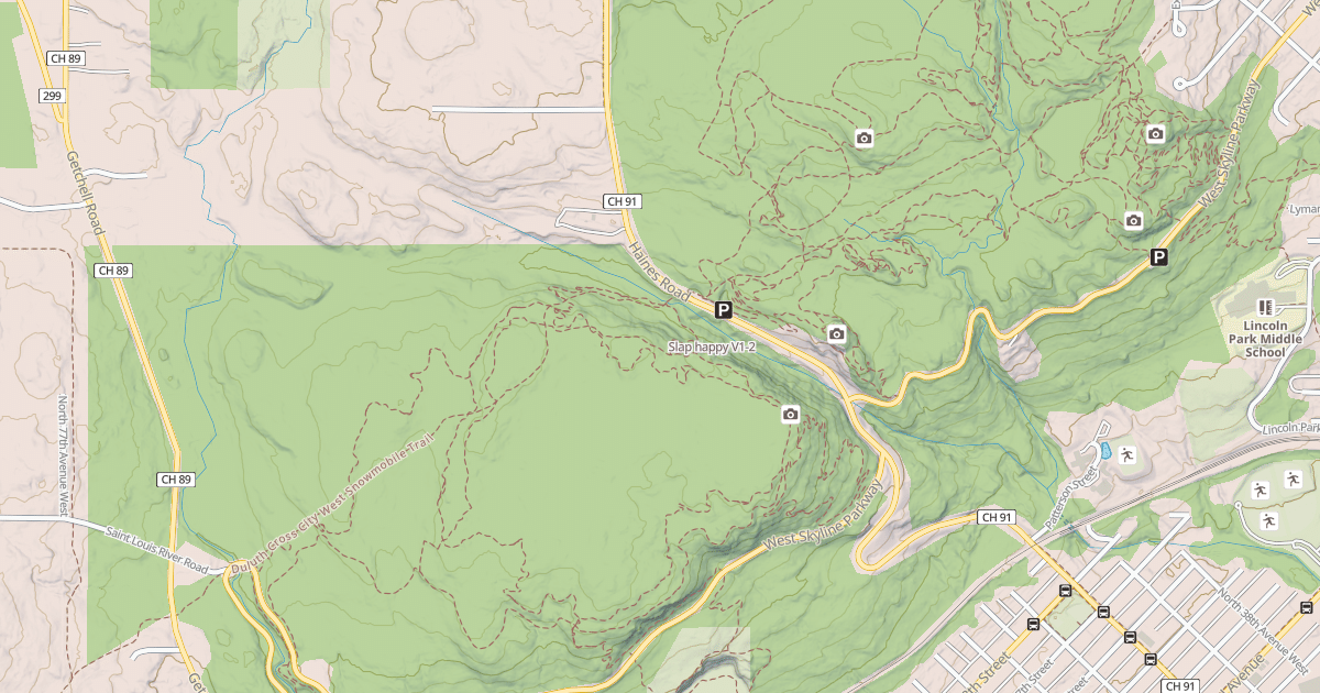Map preview of Slap happy