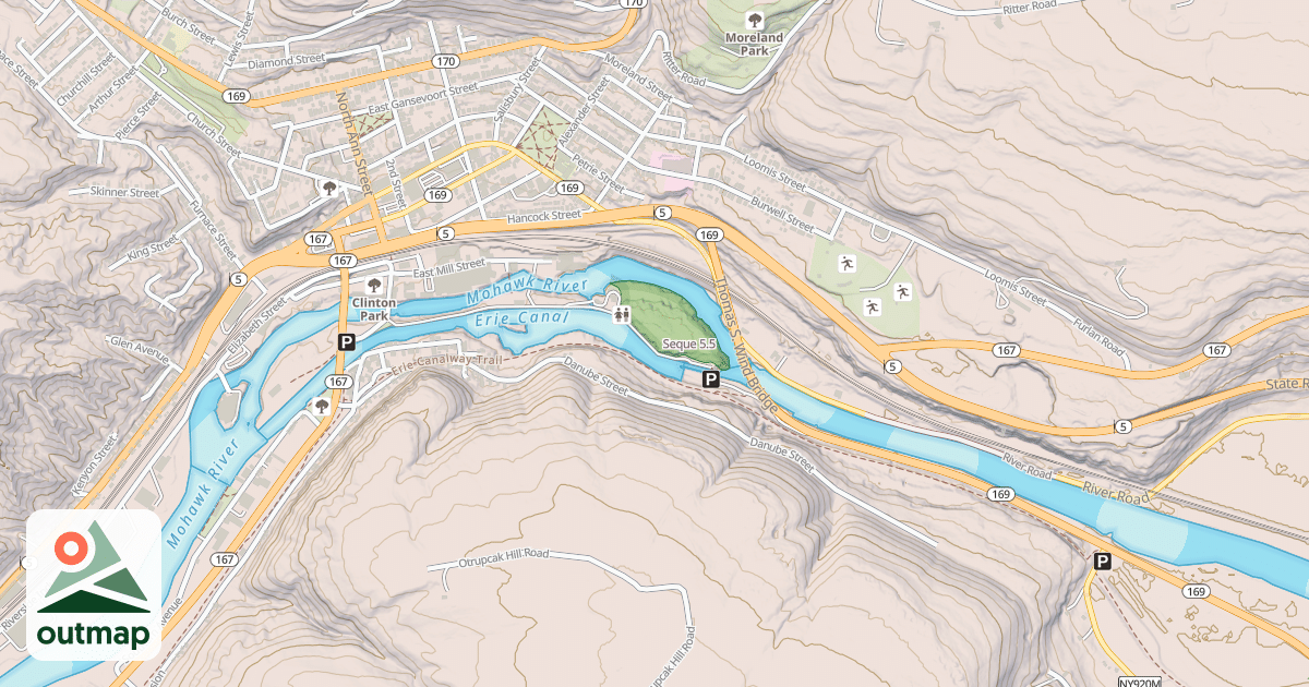 Map of Seque