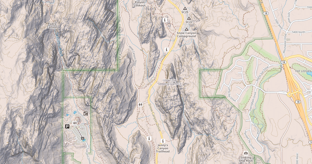 Map preview of Under The Sleeping Giant