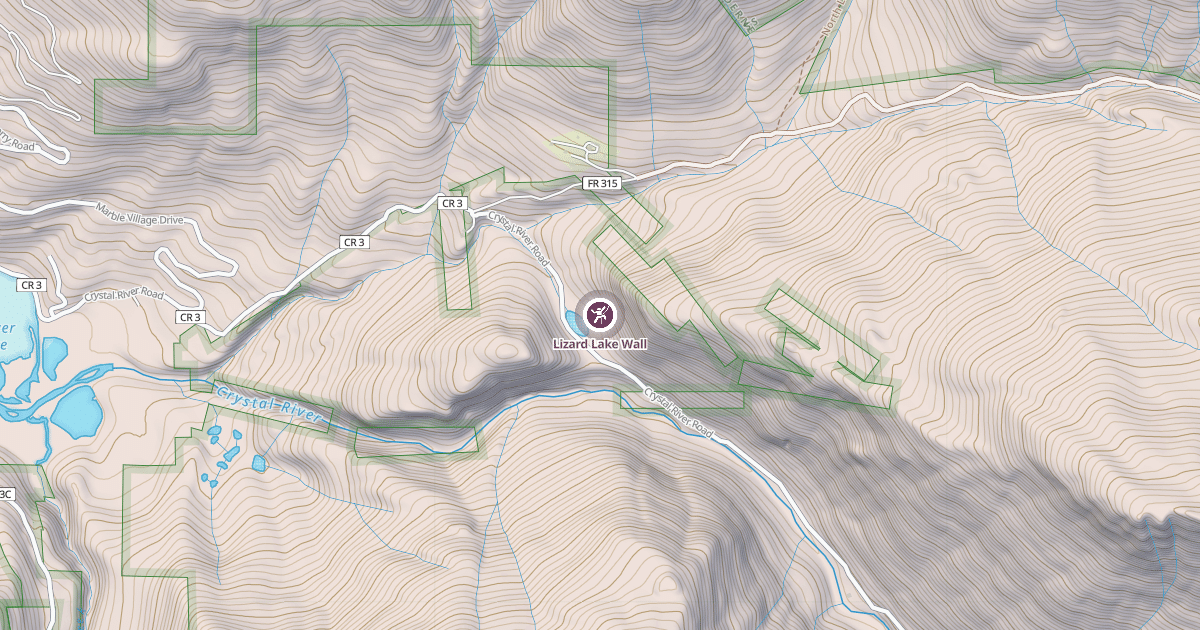 Map preview of Lizard Lake Wall
