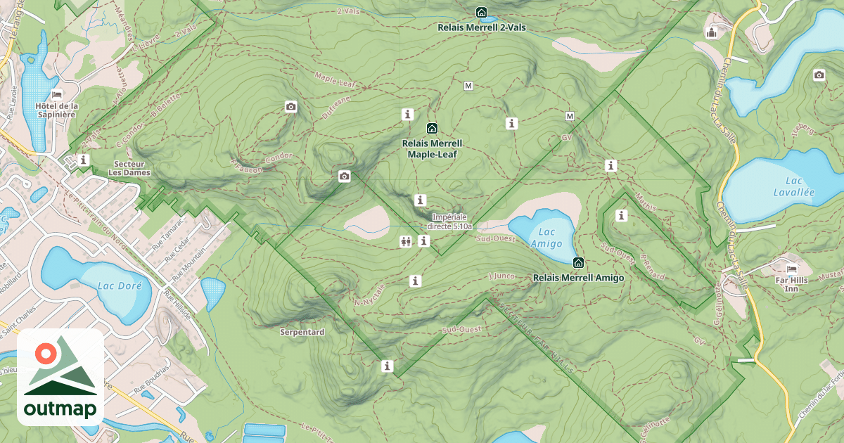 Map of Impériale directe