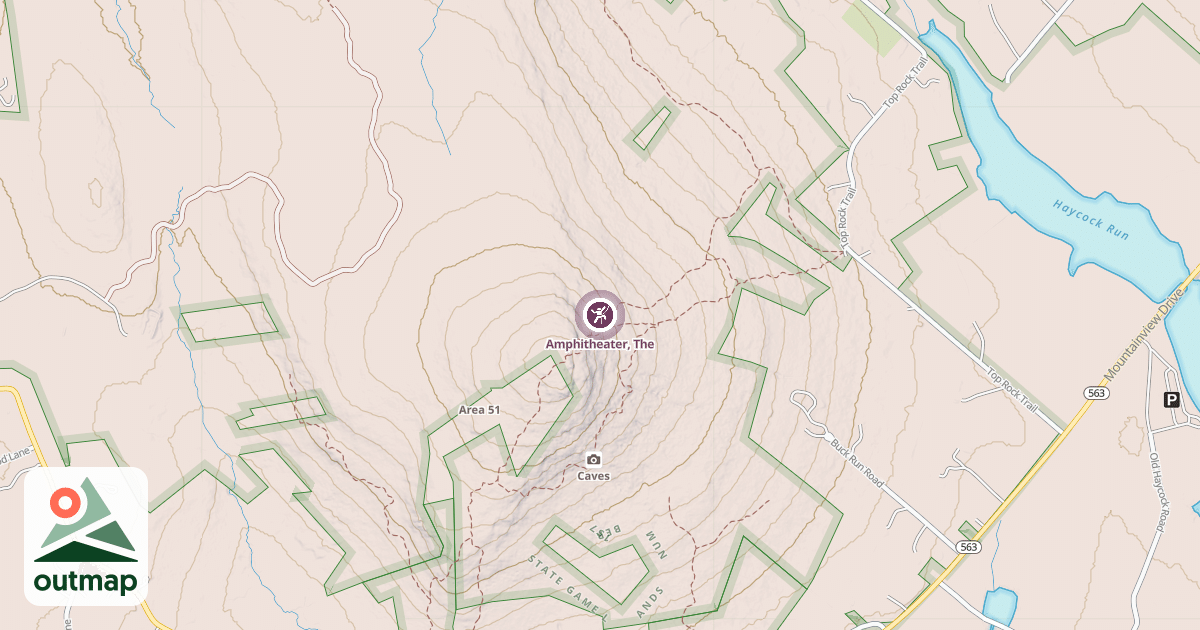 Map of Amphitheater, The