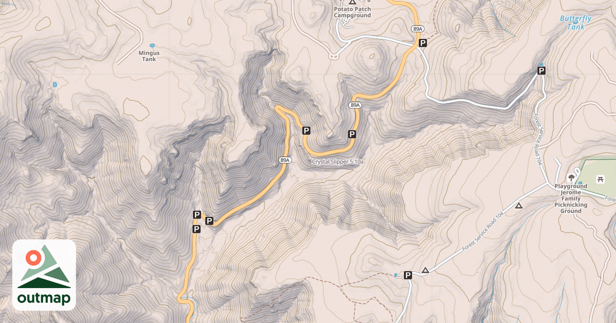 Map of Crystal Slipper