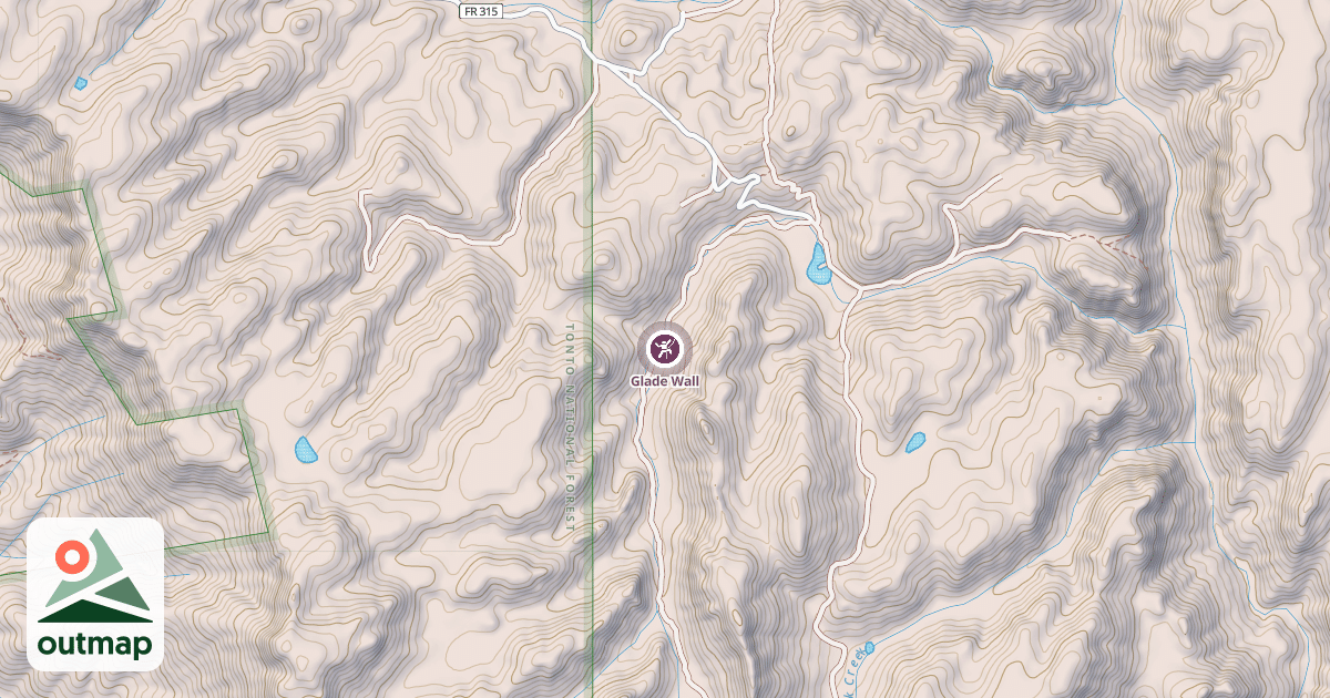 Map of Glade Wall