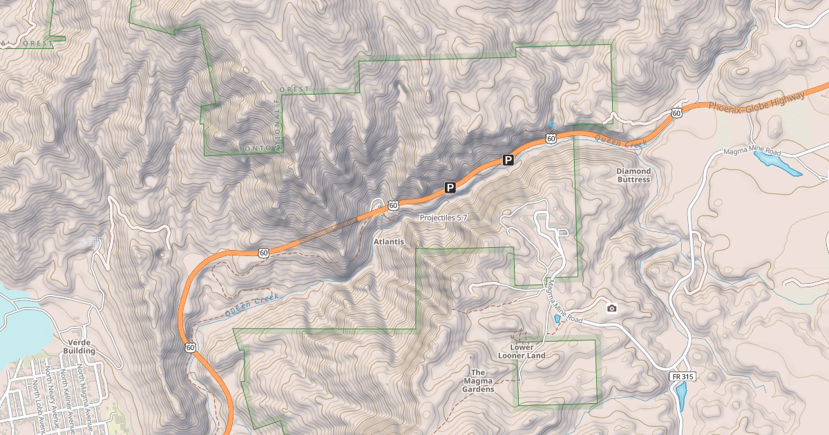 Map preview of Projectiles