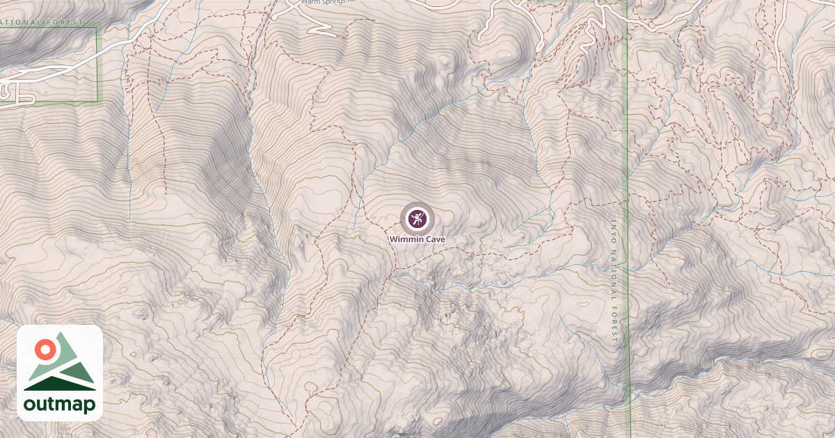 Map of Wimmin Cave