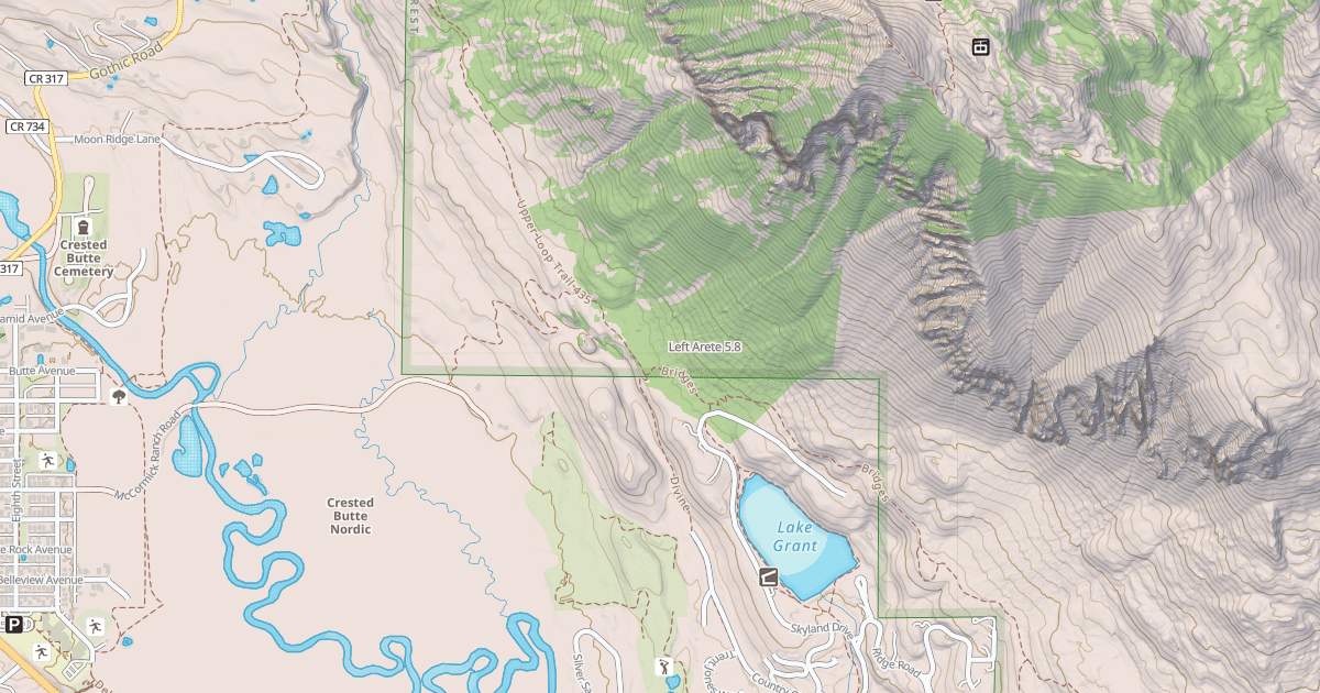 Map preview of Left Arete