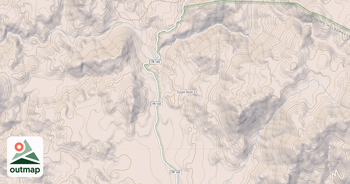 Map of Eagle Beak