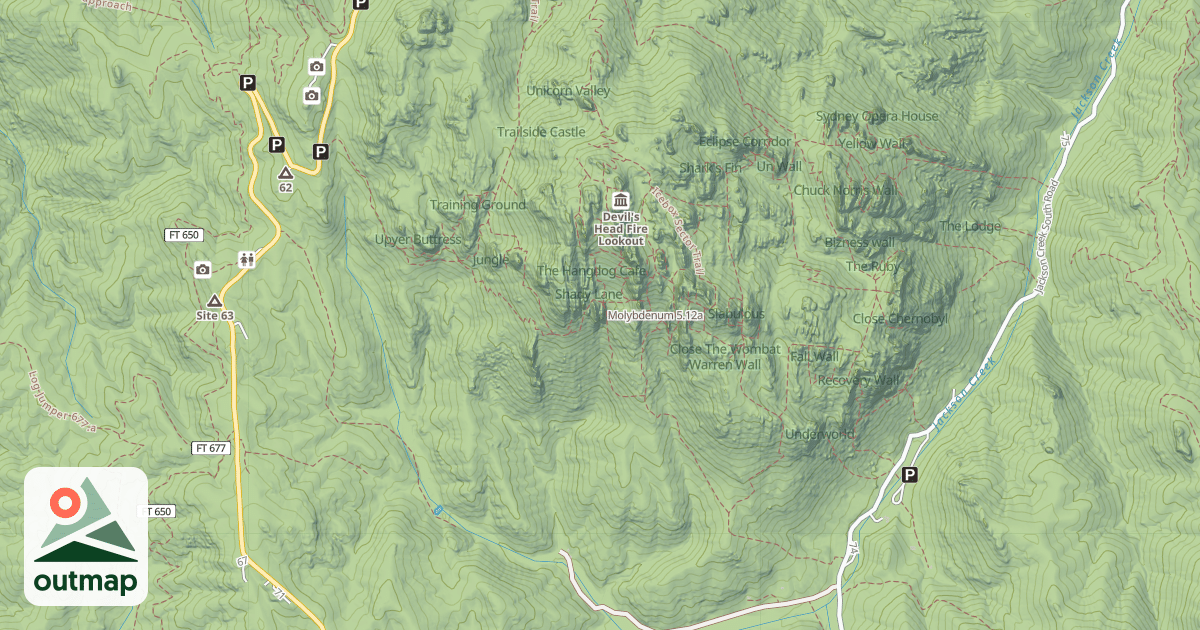 Map of Molybdenum