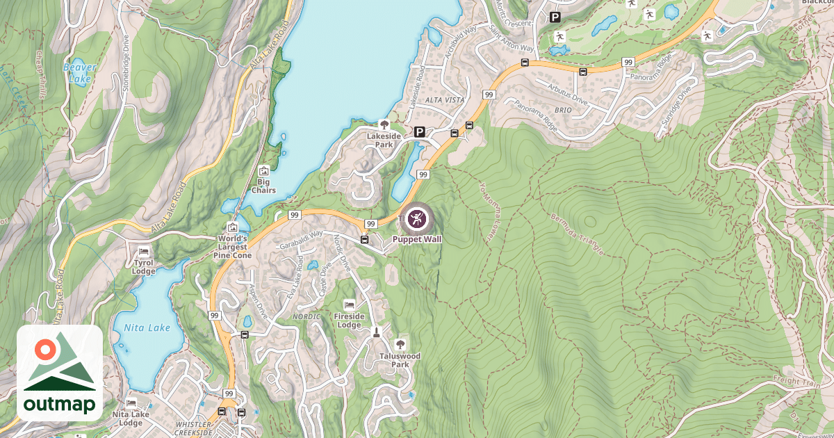 Map of Puppet Wall