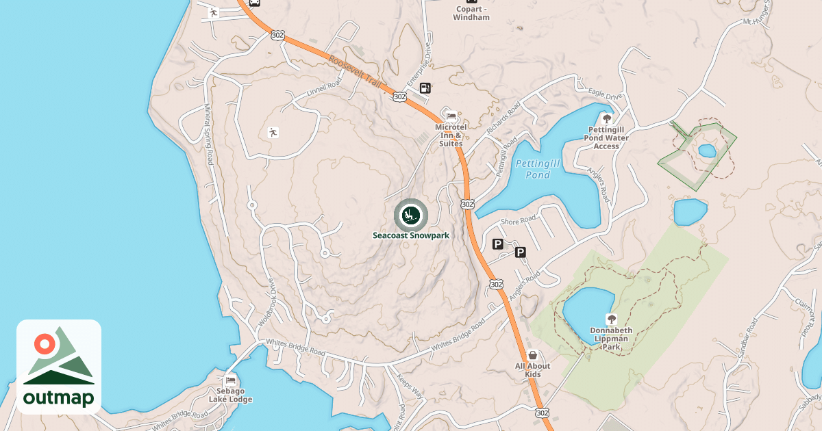 Map of Seacoast Snowpark