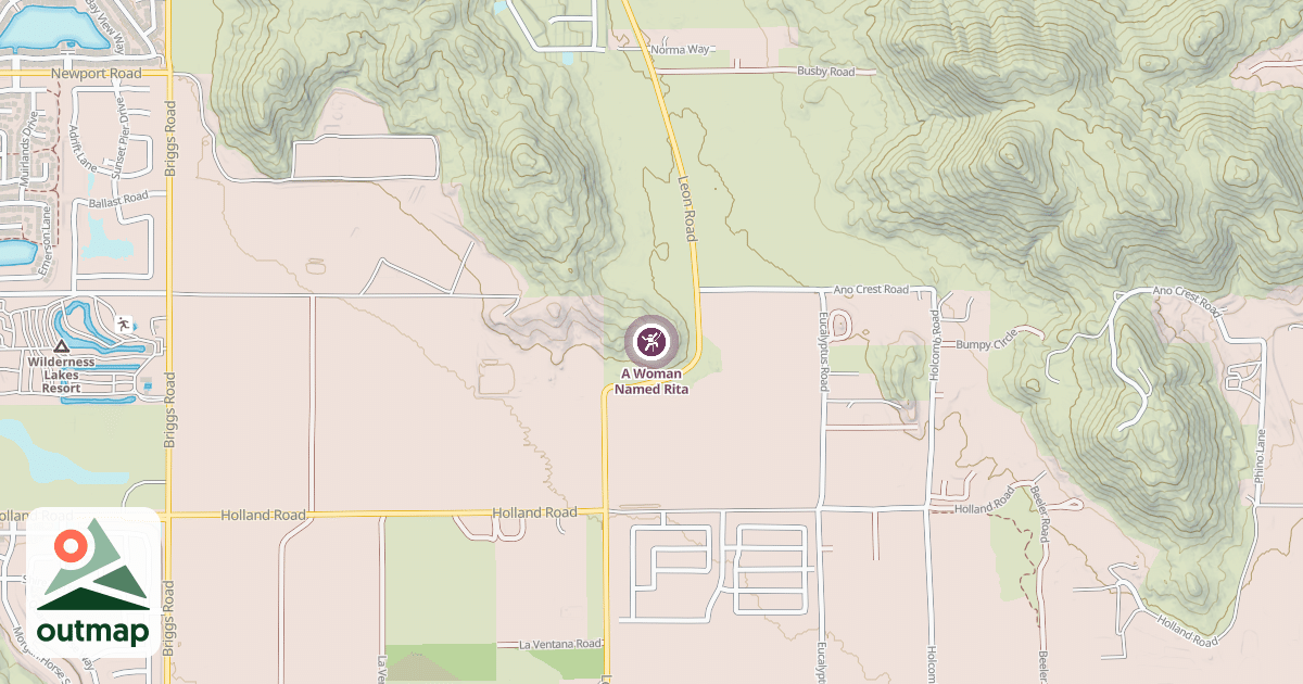 Map of A Woman Named Rita