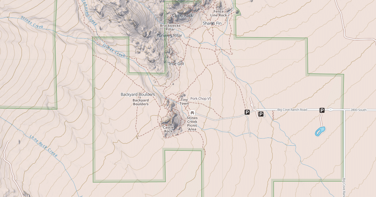 Map preview of Pork Chop