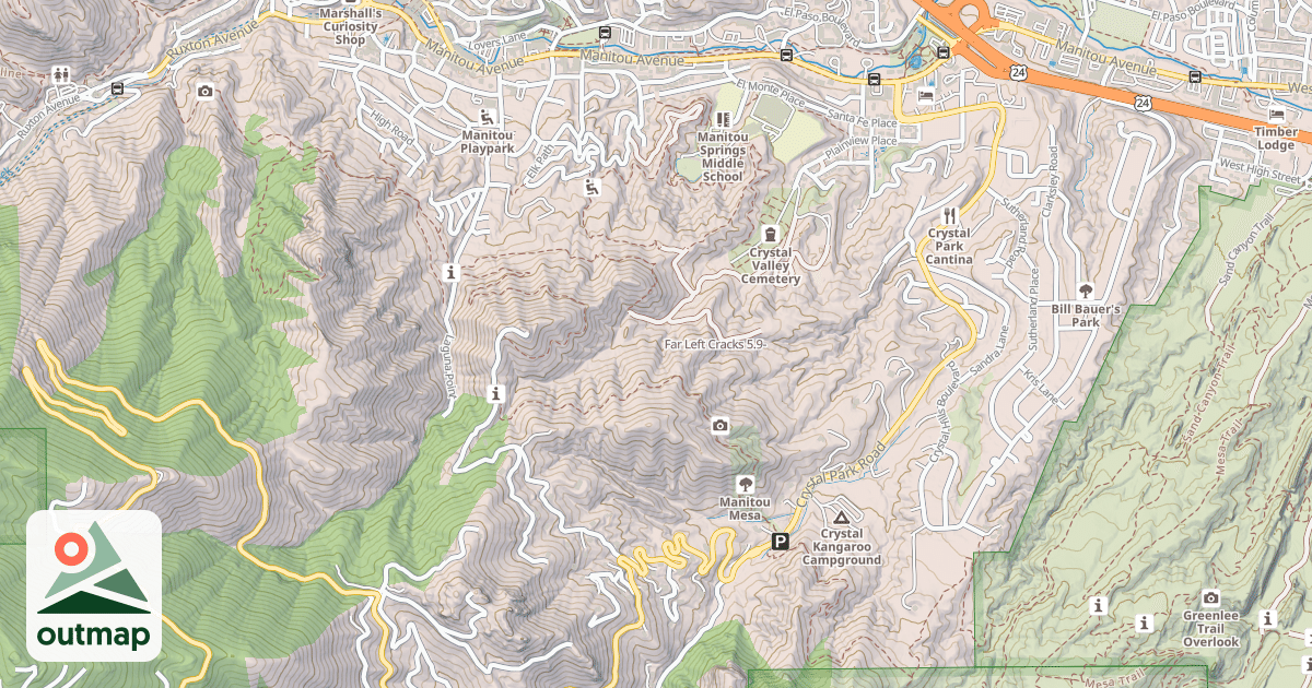 Map of Far Left Cracks