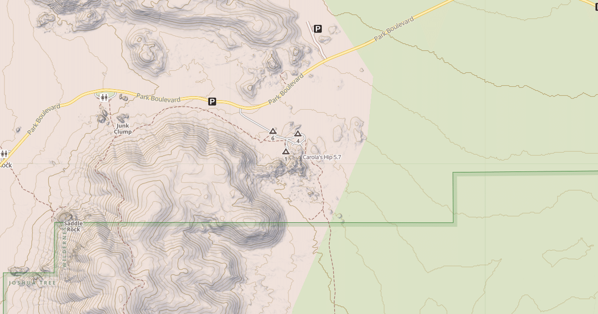 Map preview of Carola's Hip