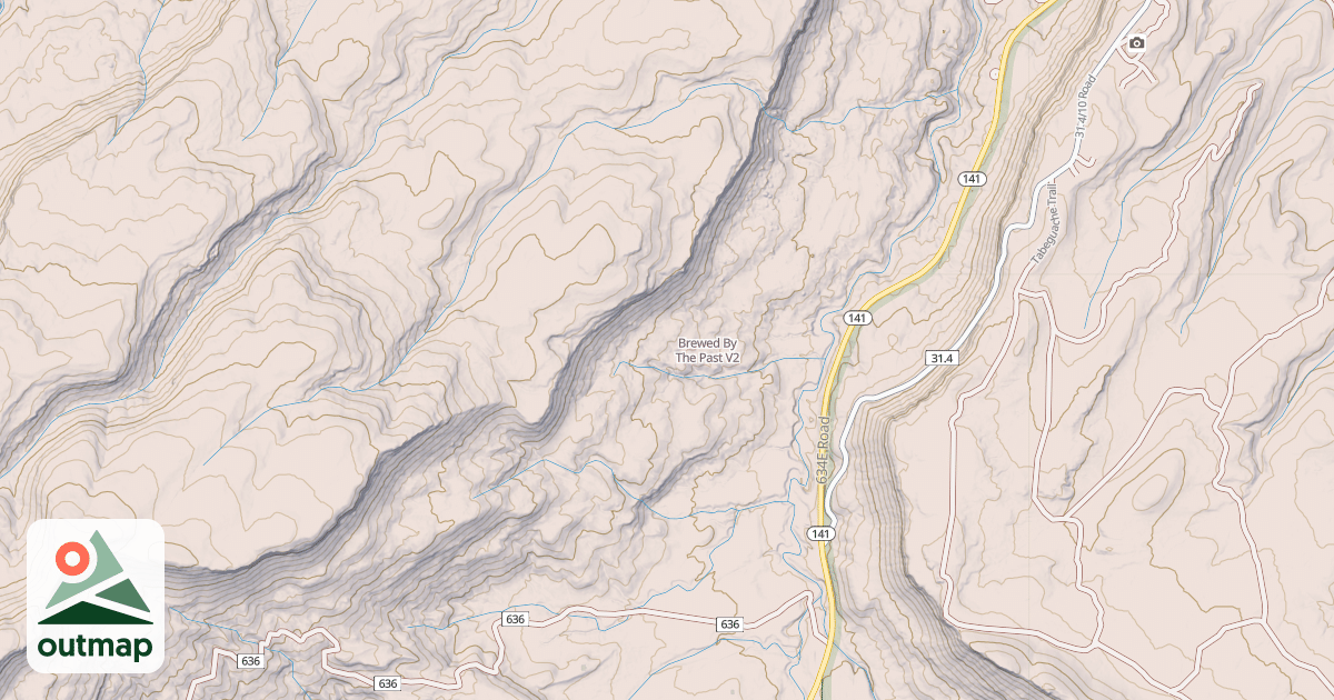 Map of Brewed By The Past