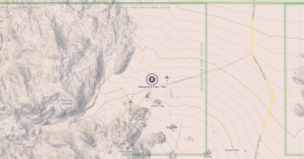 Map preview of Monkey's Paw, The