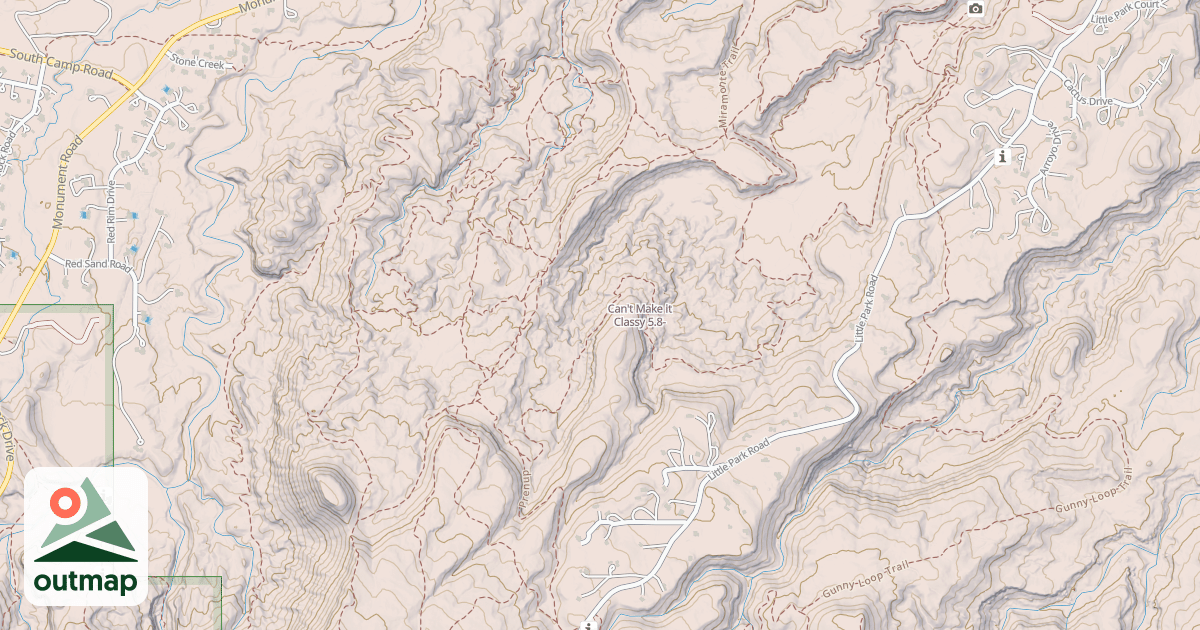 Map of Can't Make it Classy
