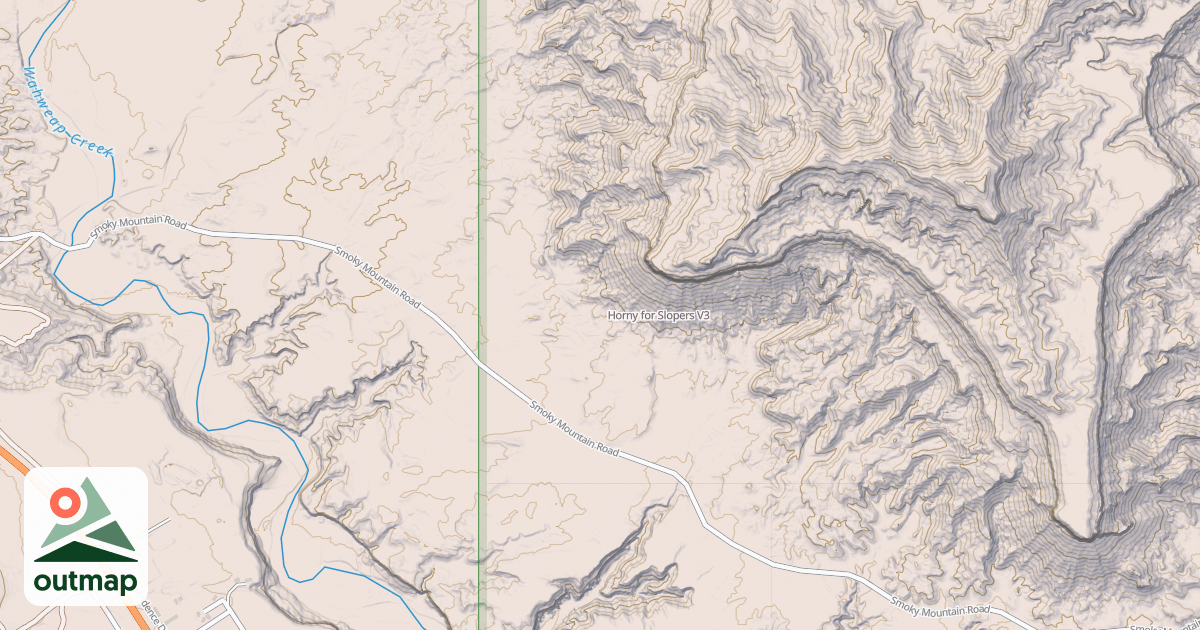 Map of Horny for Slopers