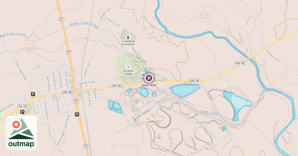 Map of Main Wall