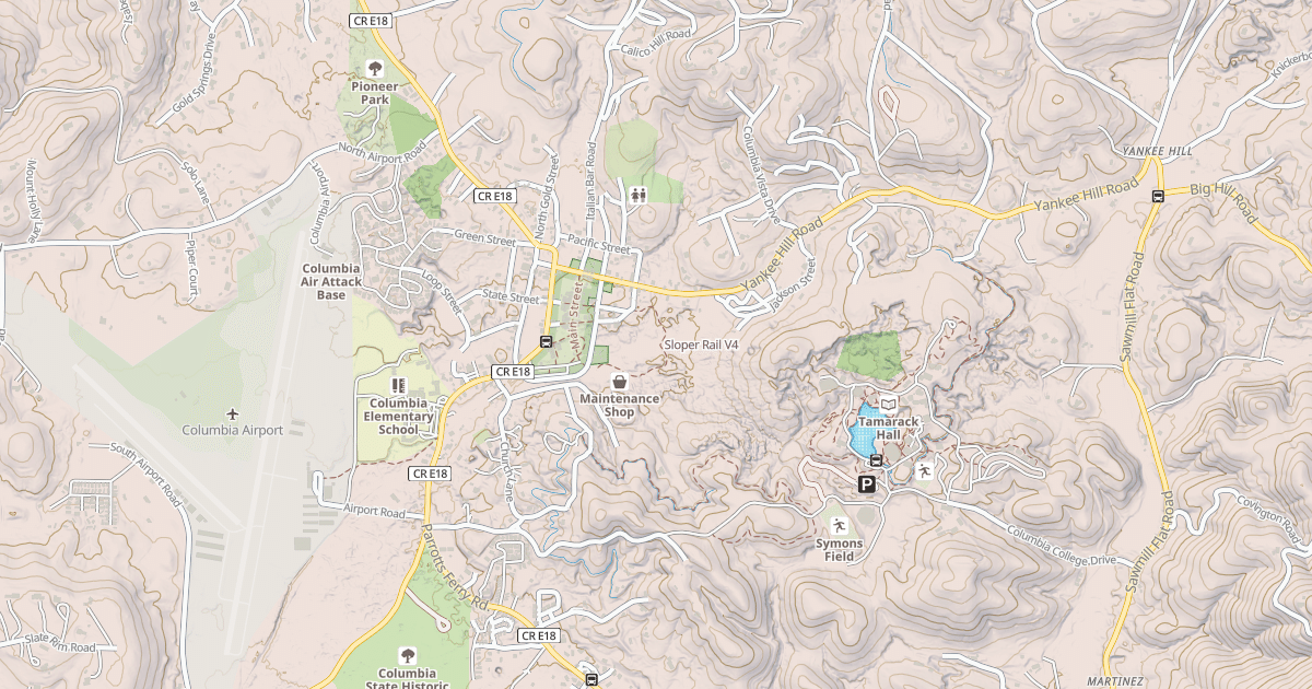 Map preview of Sloper Rail