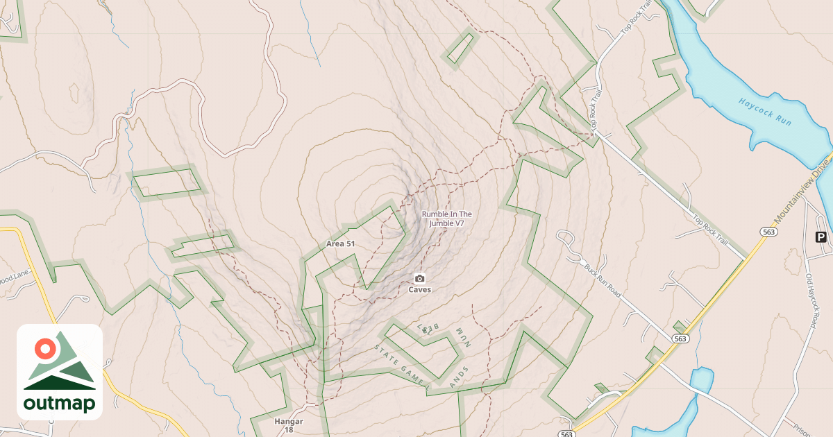 Map of Rumble In The Jumble