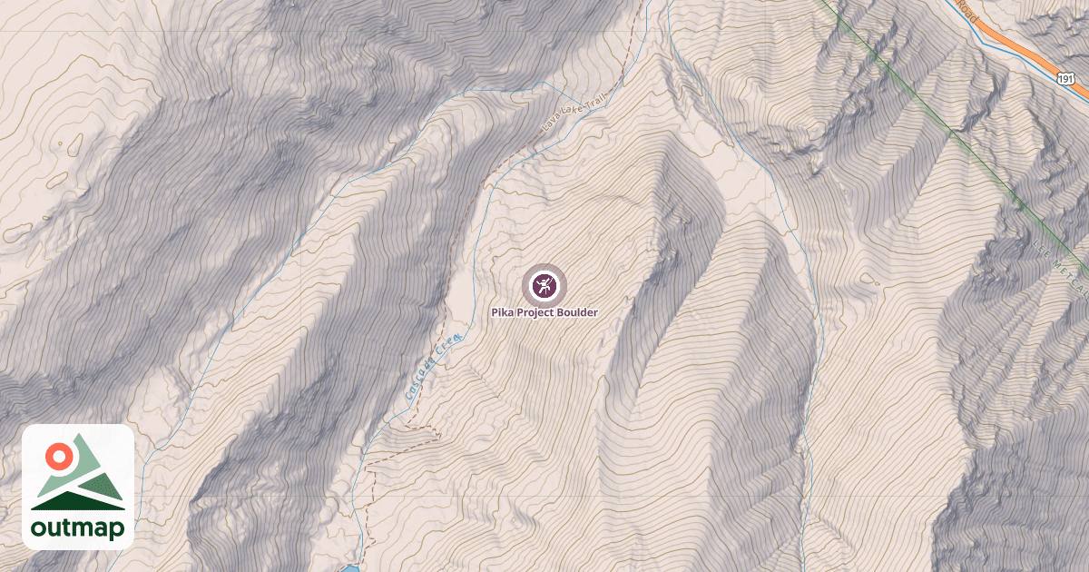 Map of Pika Project Boulder
