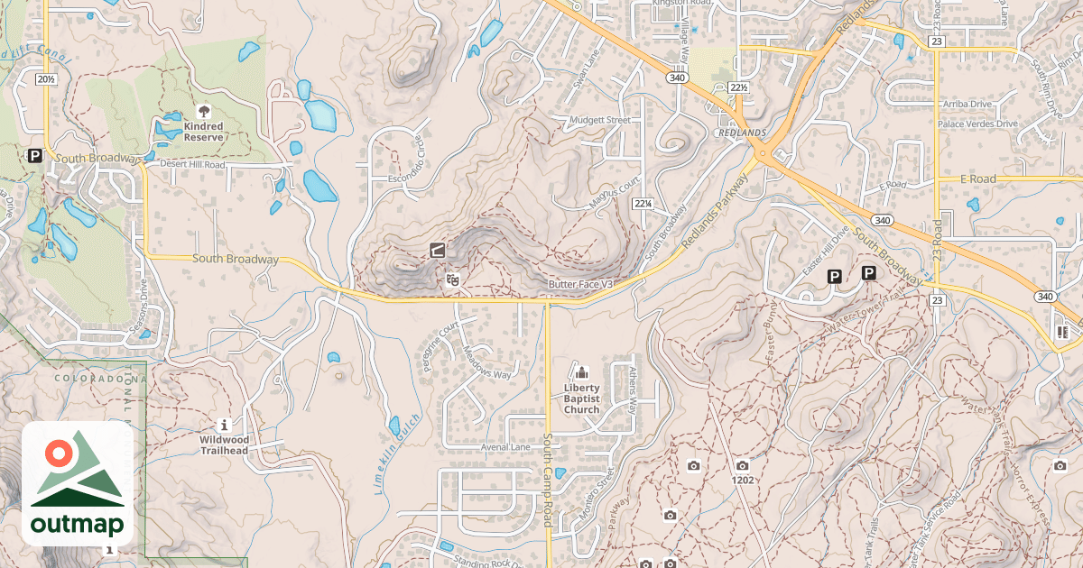 Map of Butter Face