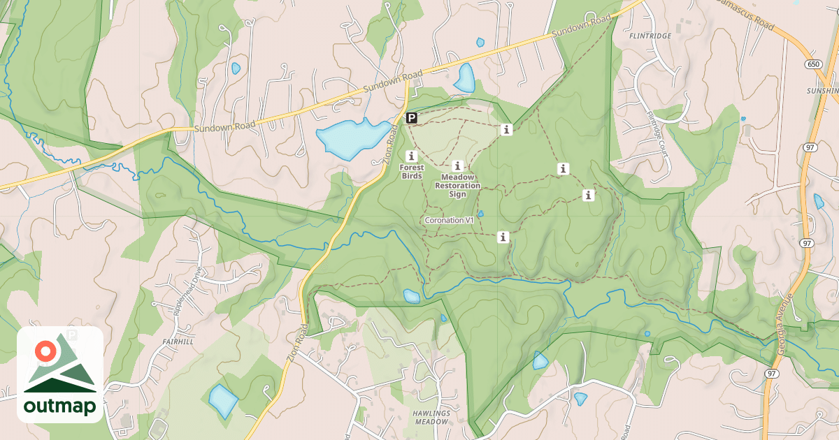 Map of Coronation