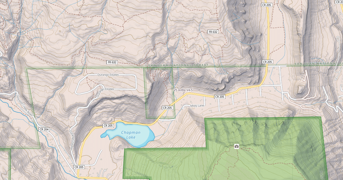 Map preview of V5 Arête