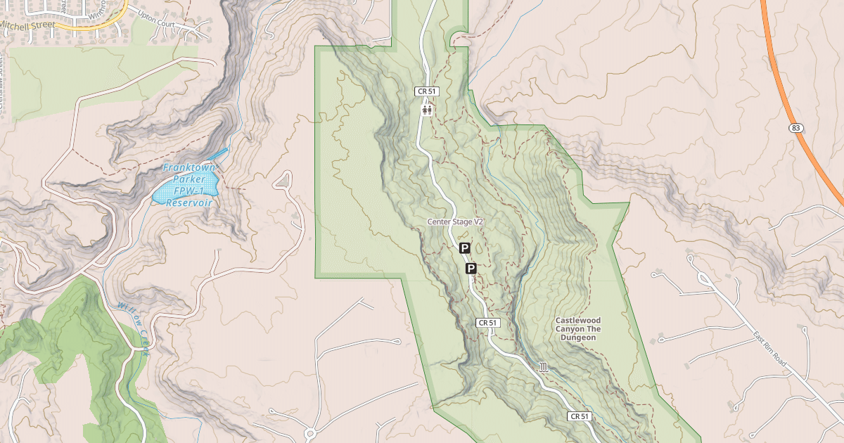Map preview of Center Stage