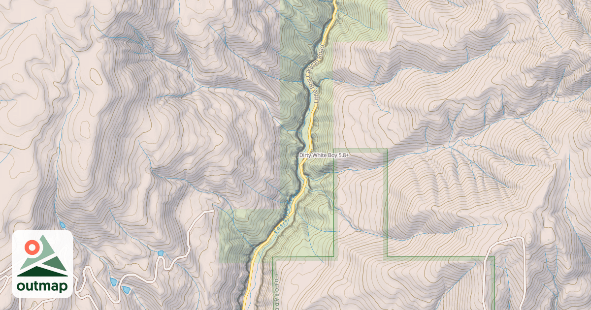 Map of Dirty White Boy