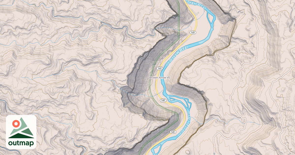 Map of Broken Arrow