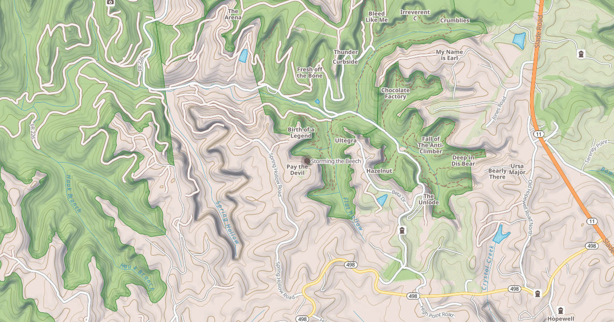 Map preview of Storming the Beech