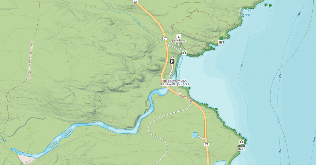 Map preview of The Chimney (AKA "Monkey Big Jugs")