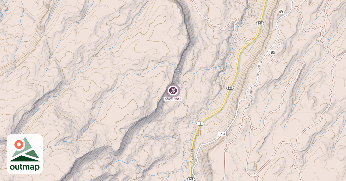 Map of Kava Rock