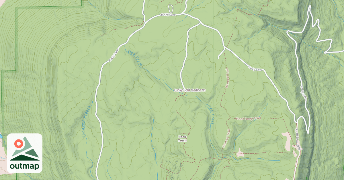 Map of Funky Cold Medina
