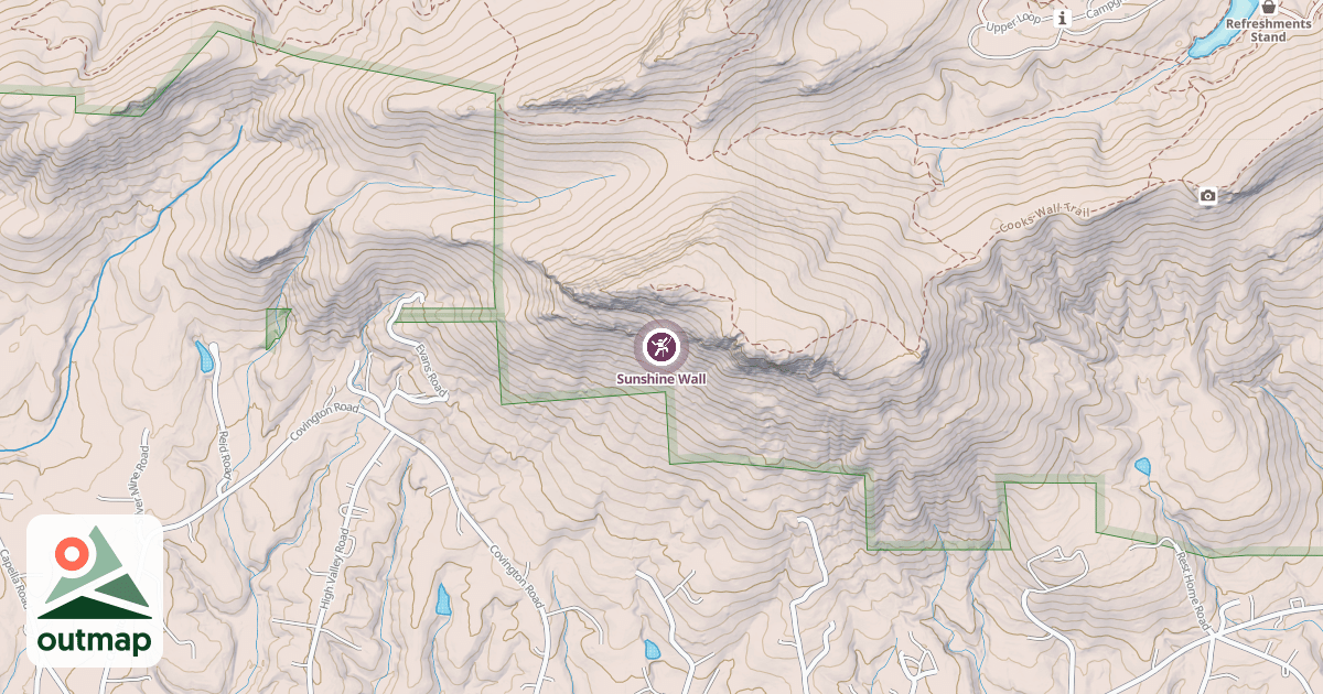 Map of Sunshine Wall