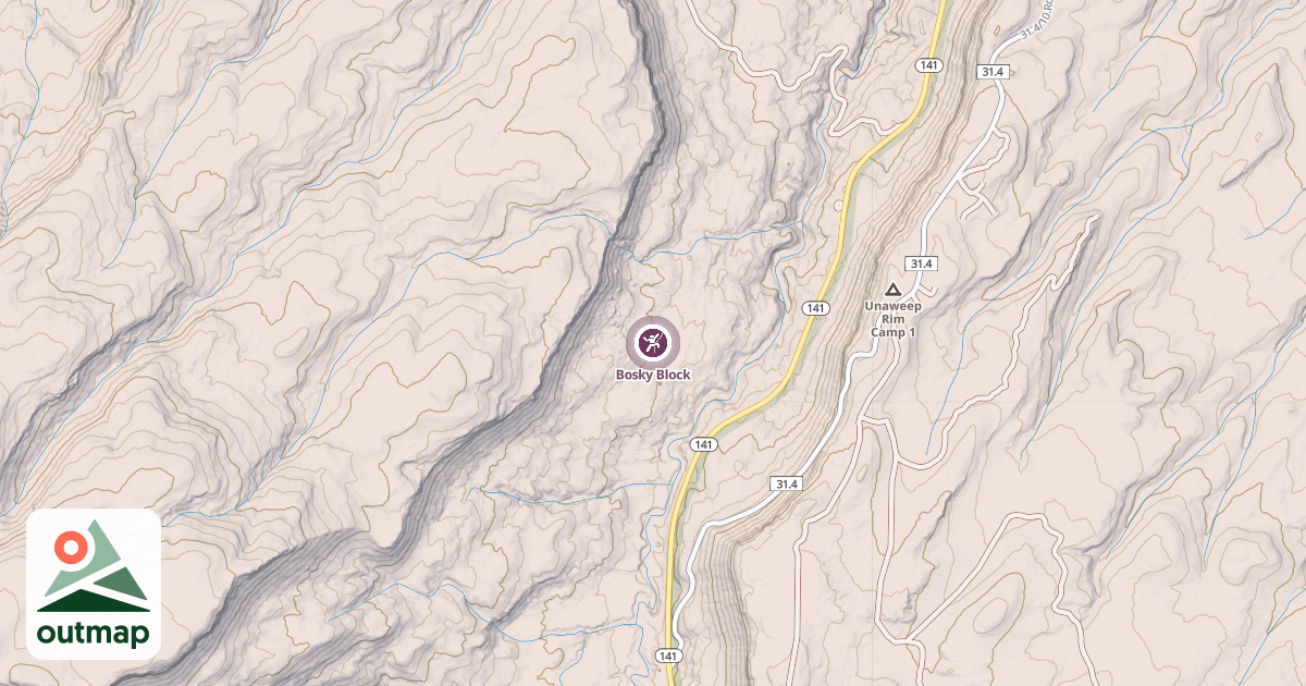 Map of Bosky Block
