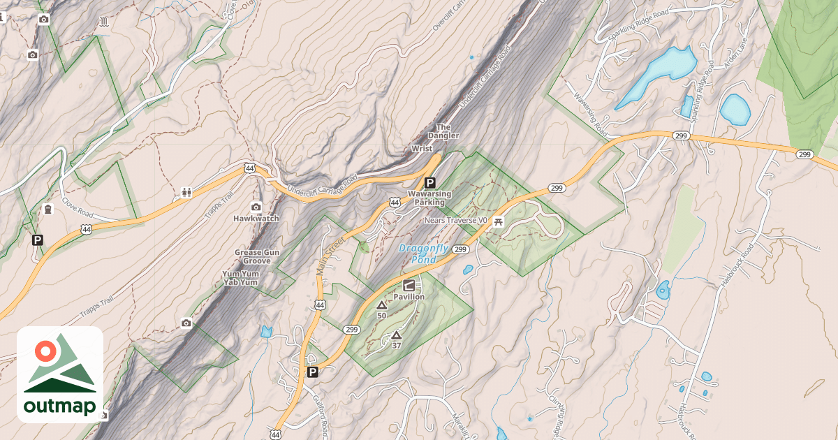 Map of Nears Traverse