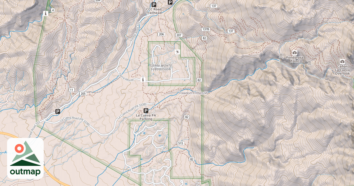 Map of Freedom Fritters