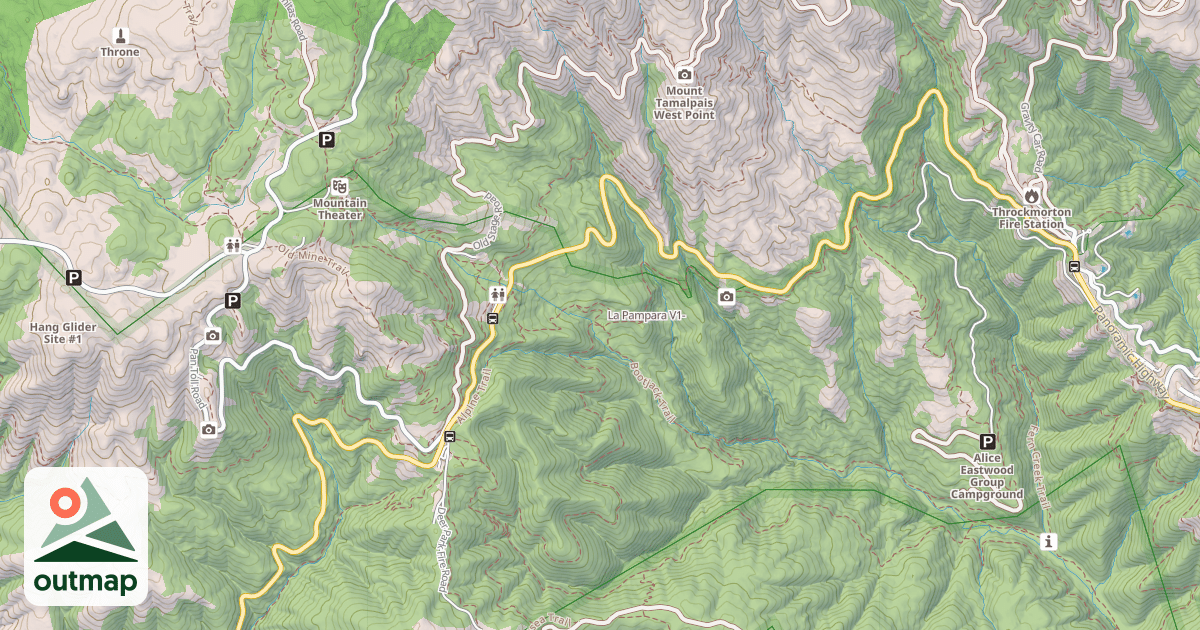 Map of La Pampara