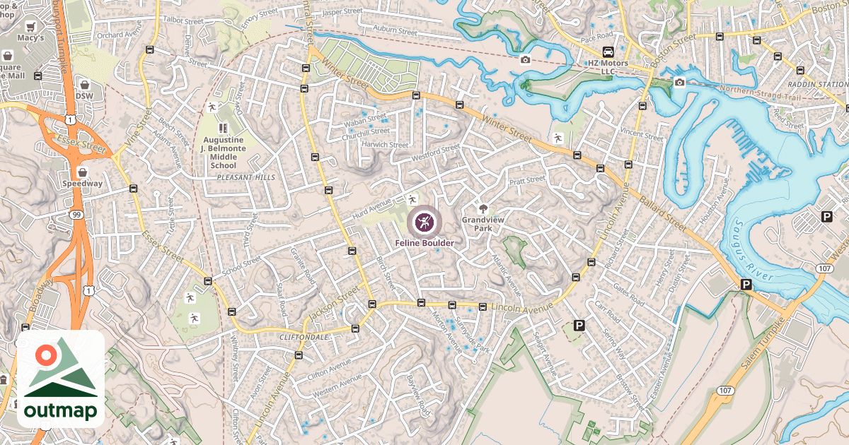 Map of Feline Boulder