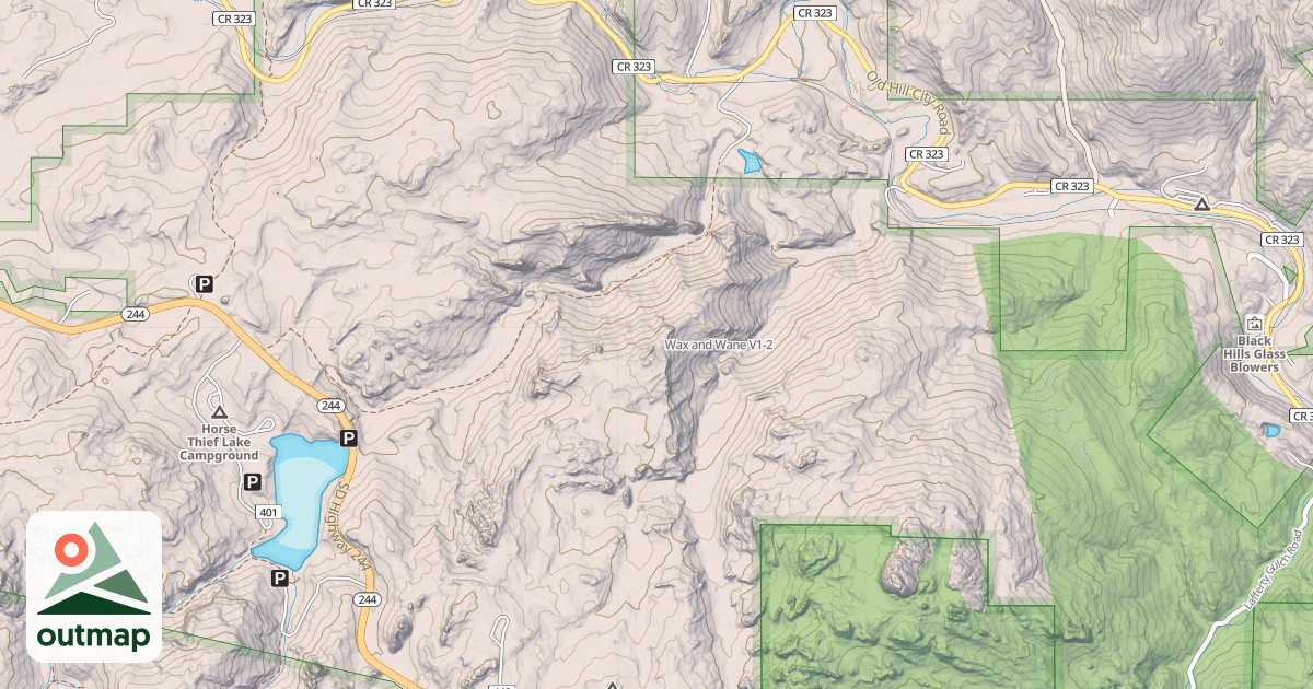 Map of Wax and Wane