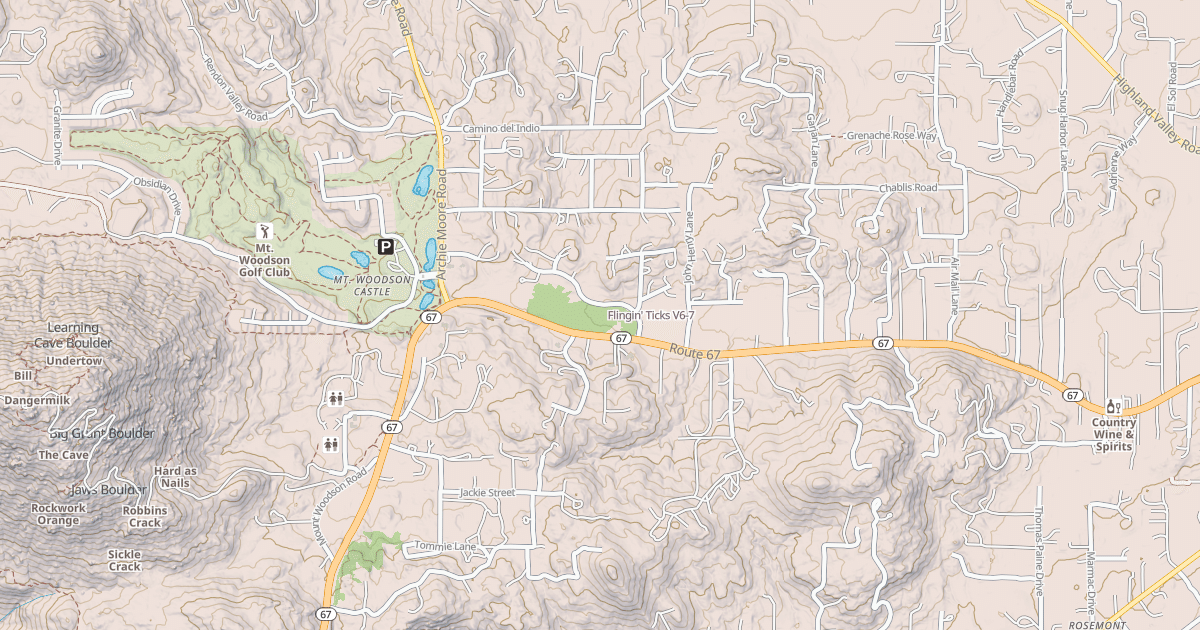 Map preview of Flingin' Ticks