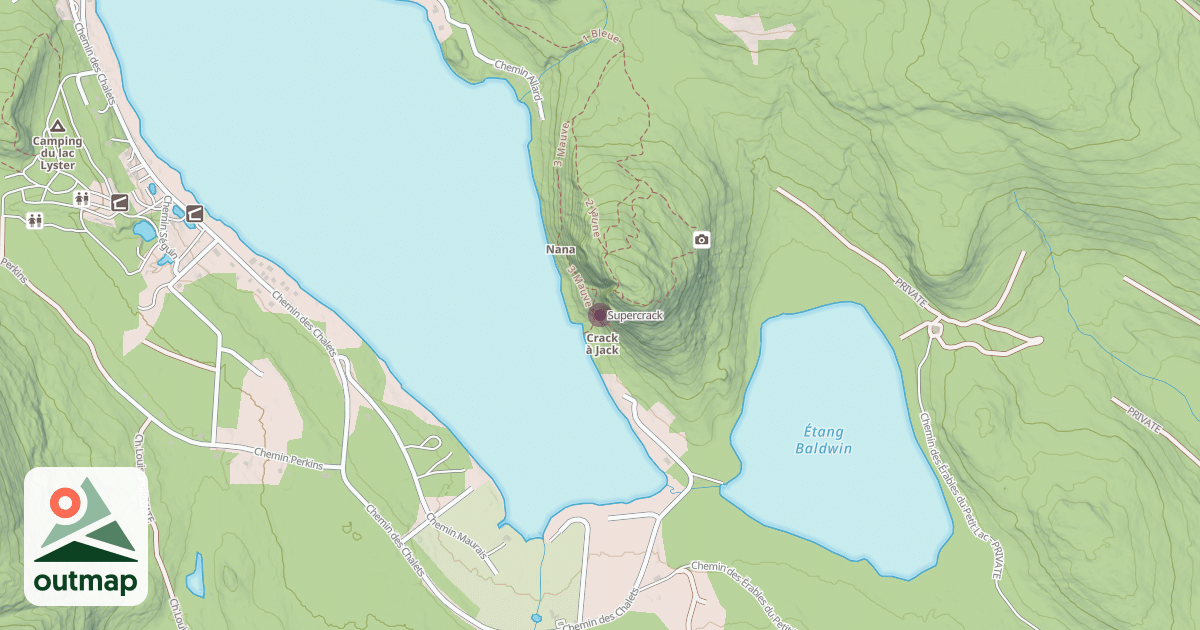 Map of Supercrack