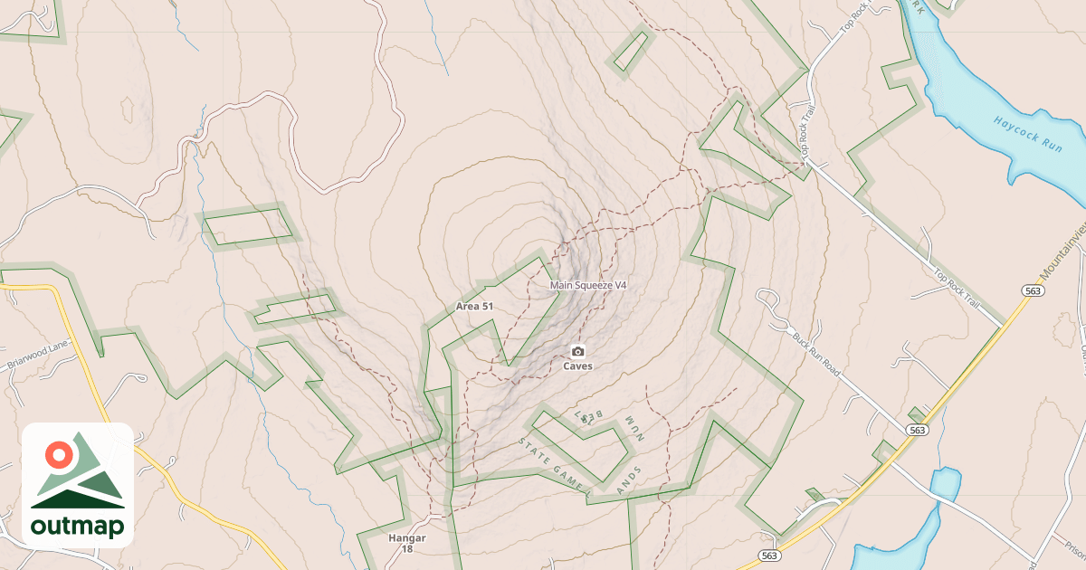 Map of Main Squeeze
