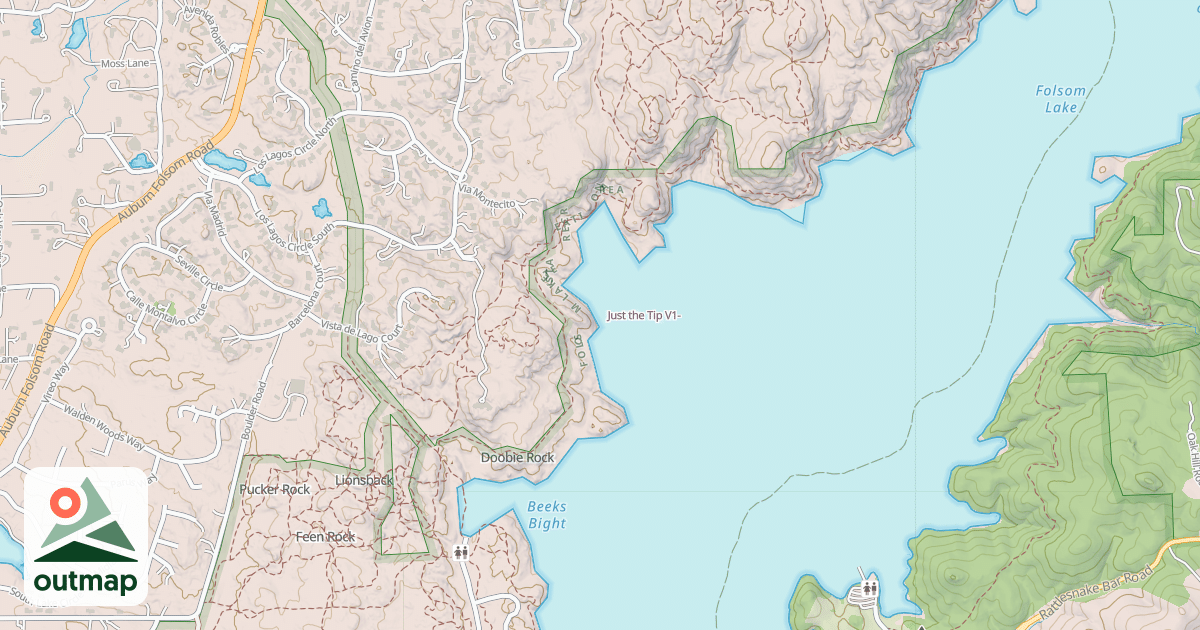 Map of Just the Tip